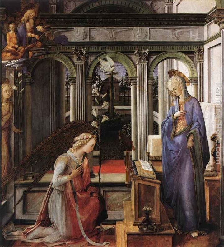 Fra Filippo Lippi Annunciation